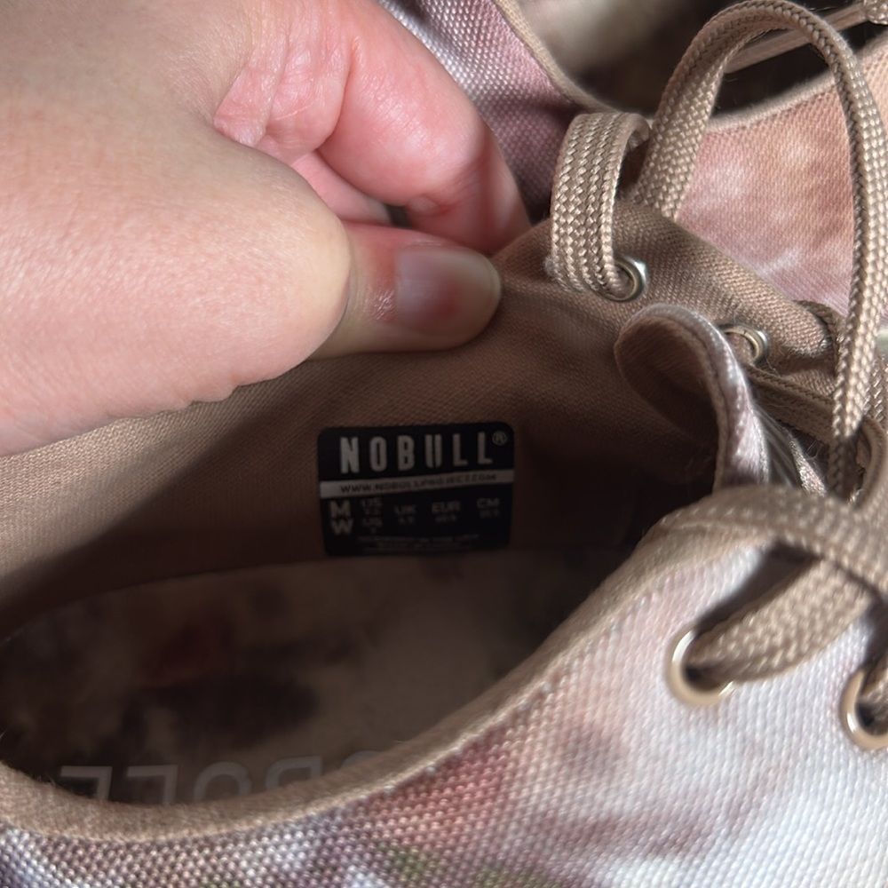 Nobull Women's Tie-Dye Canvas Trainer in Earth Tie-Dye 7.5 - Picture 16 of 16